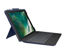 Logitech SLIM COMBO iPad Pro 10.5-inch Keyboard Case BLUE UK QWERTY layout