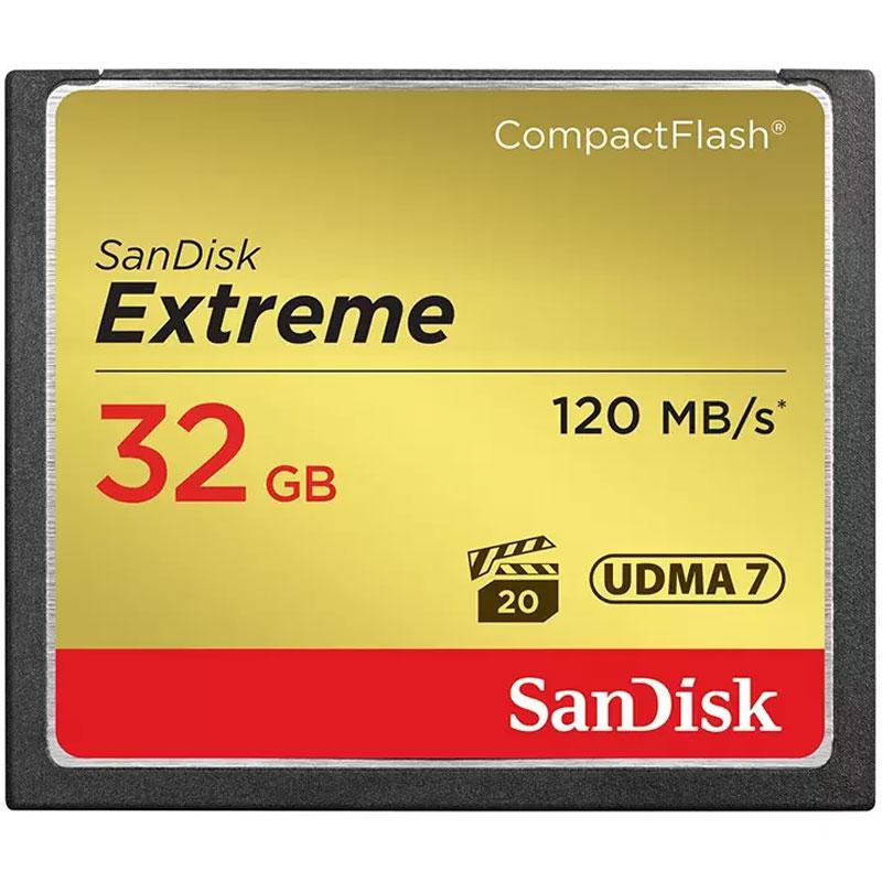 Sandisk Extreme 32gb Compact Flash Memory Card