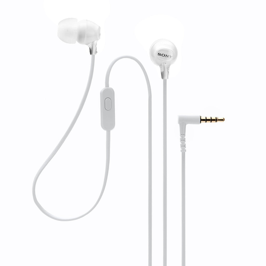 Sony MDR-EX15AP Headphones WHITE