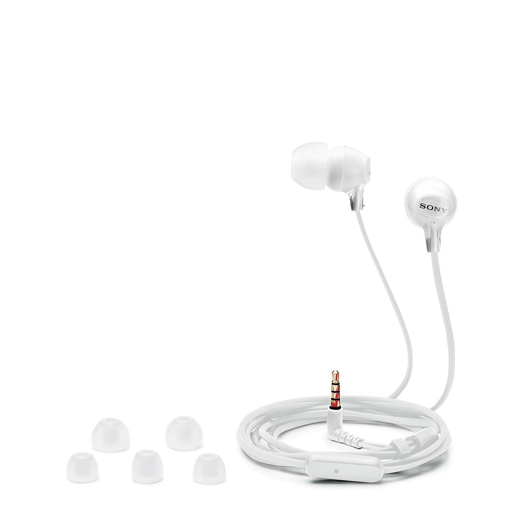 Sony MDR-EX15AP Headphones WHITE