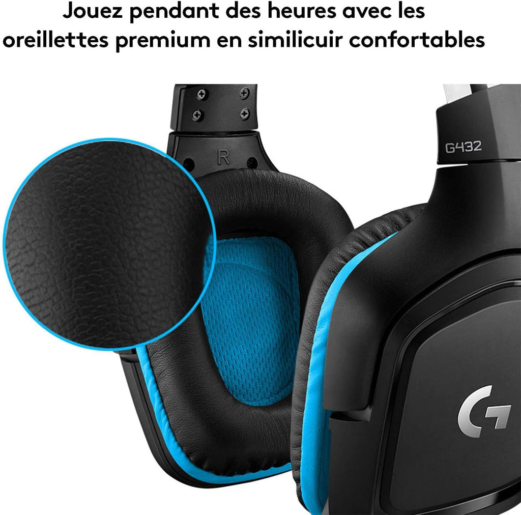 Logitech G432 Surround Sound Gaming Headset