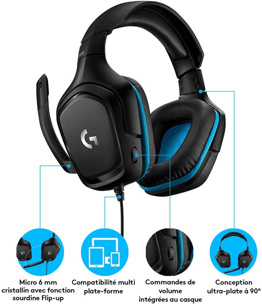Logitech G432 Surround Sound Gaming Headset