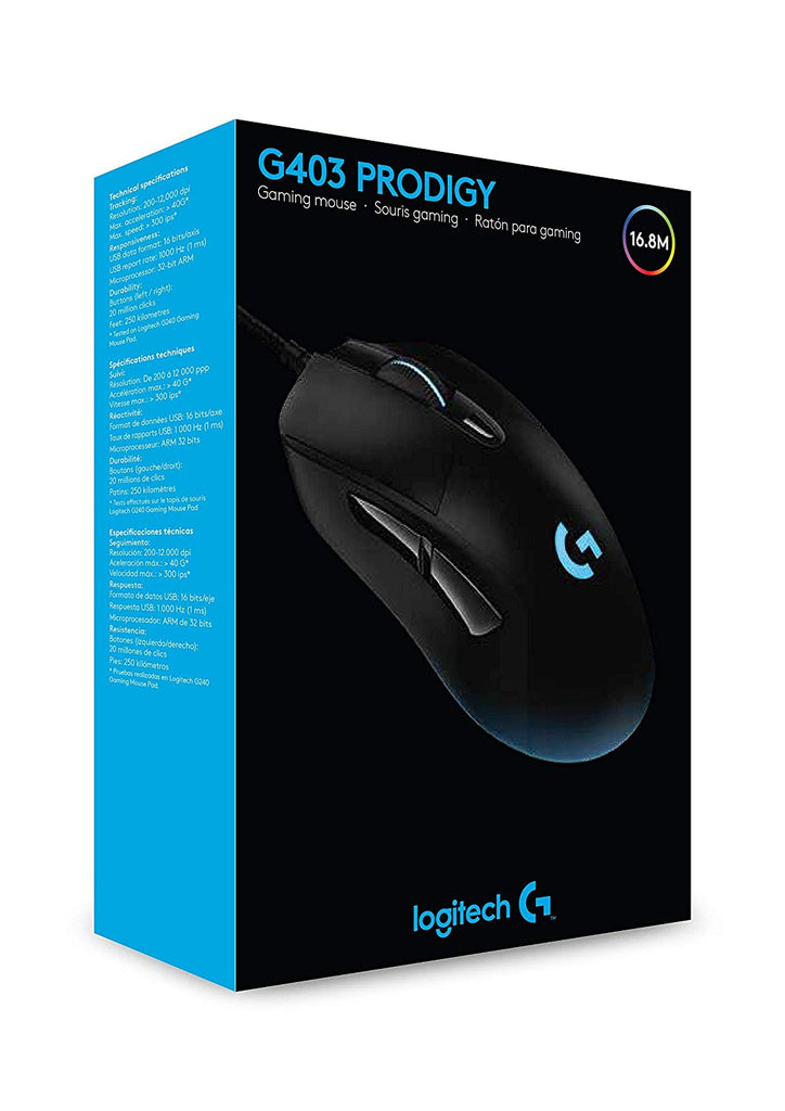 LOGITECH G403 Prodigy Wired Gaming Mouse