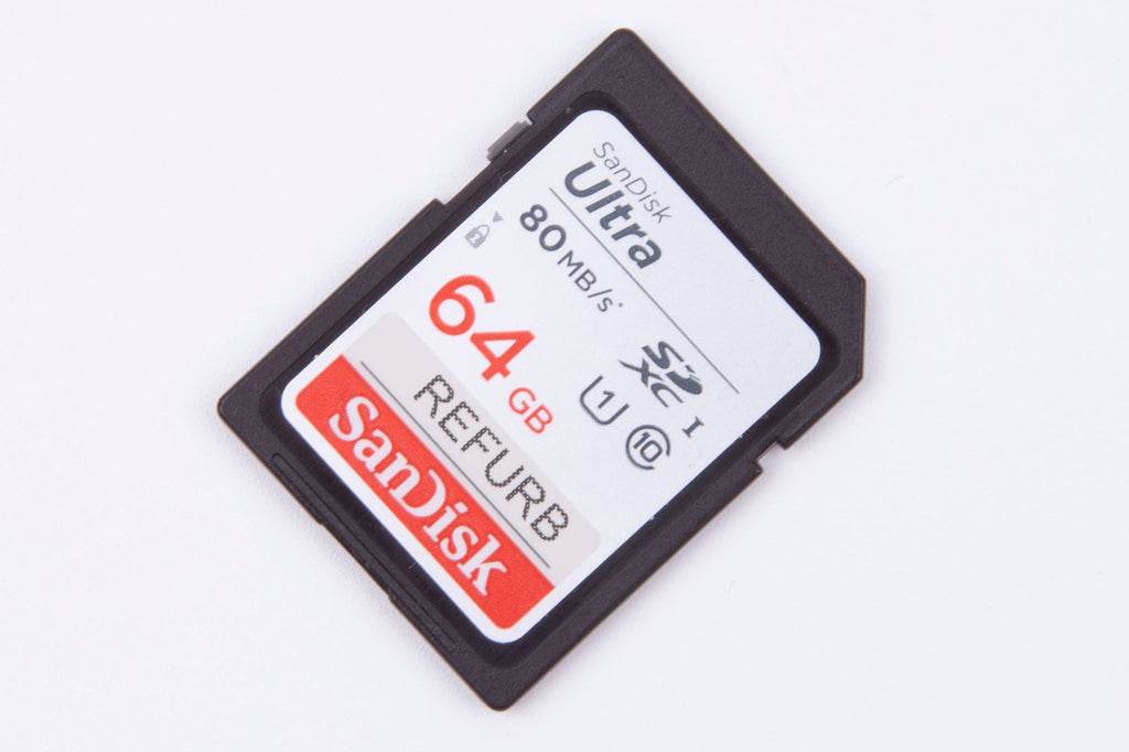 SanDisk Ultra 64GB SDXC 80mb/s SD memory card