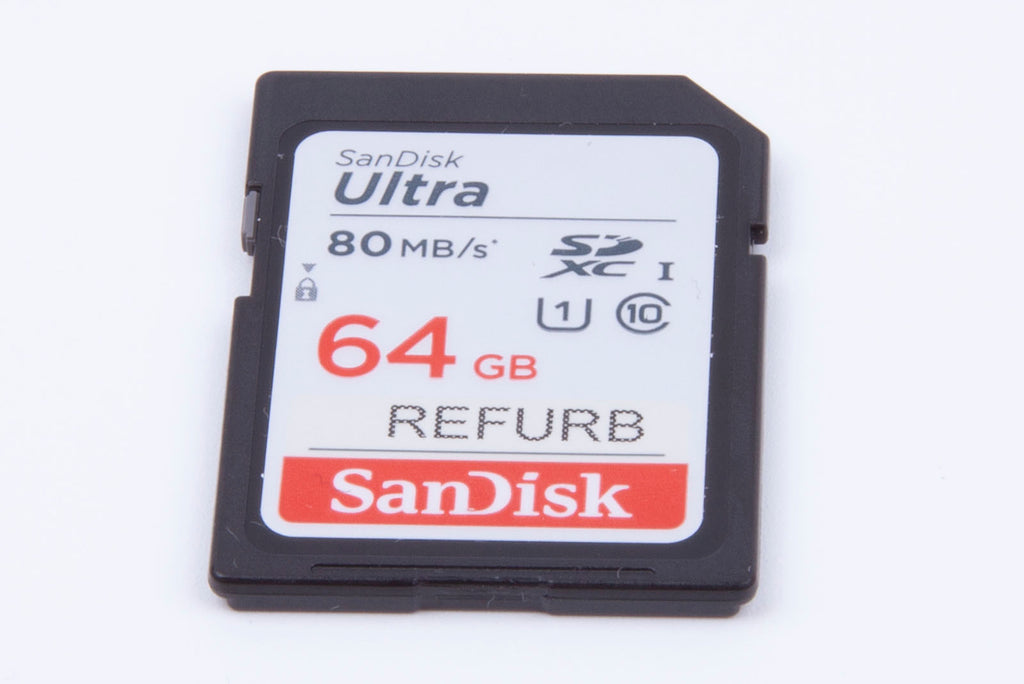 SanDisk Ultra 64GB SDXC 80mb/s SD memory card