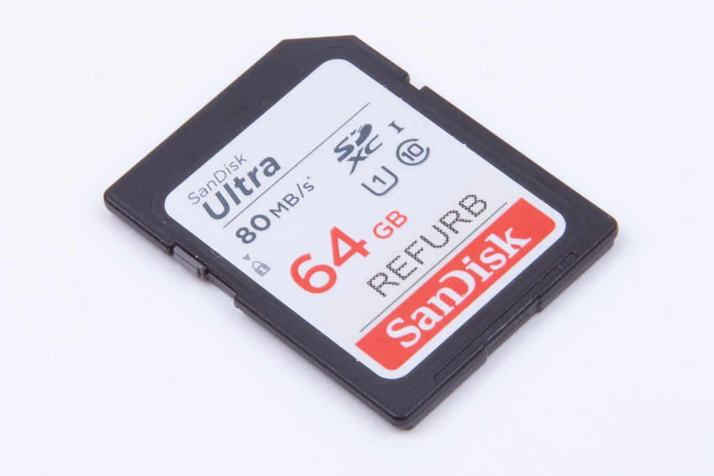 SanDisk Ultra 64GB SDXC 80mb/s SD memory card