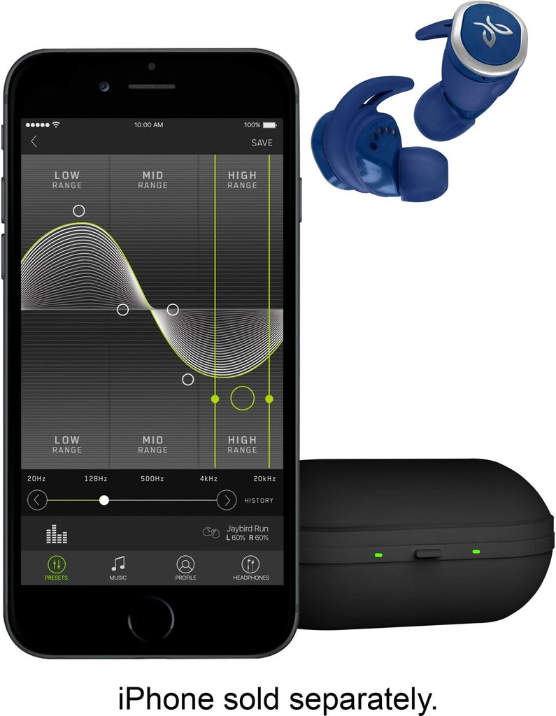 Jaybird Run True In-ear Headphones Blue