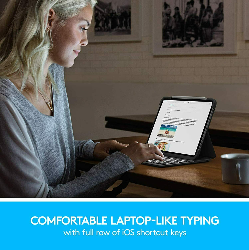 Logitech SLIM FOLIO PRO 12.9inch iPAD 3rd gen UK BLACK