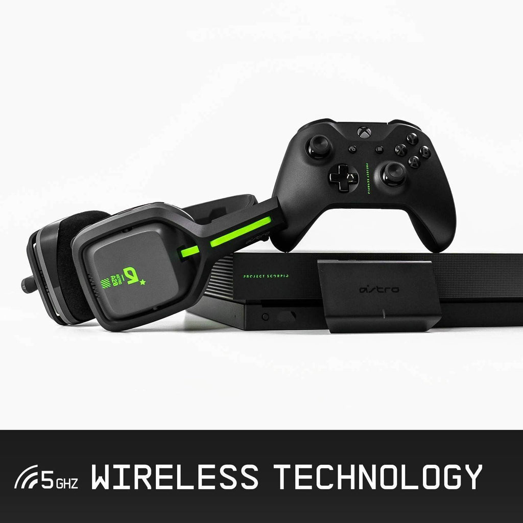 ASTRO Gaming A20 Wireless Headset GREEN Xbox One PC Mac 5ghz Xbox