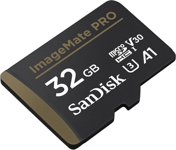 SanDisk ImageMate Pro 32GB micro SDXC Card A1 U3 V30 –