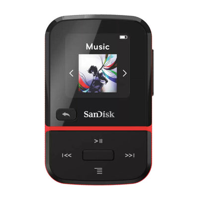 SanDisk Clip Sport GO MP3 Player 16GB - Red