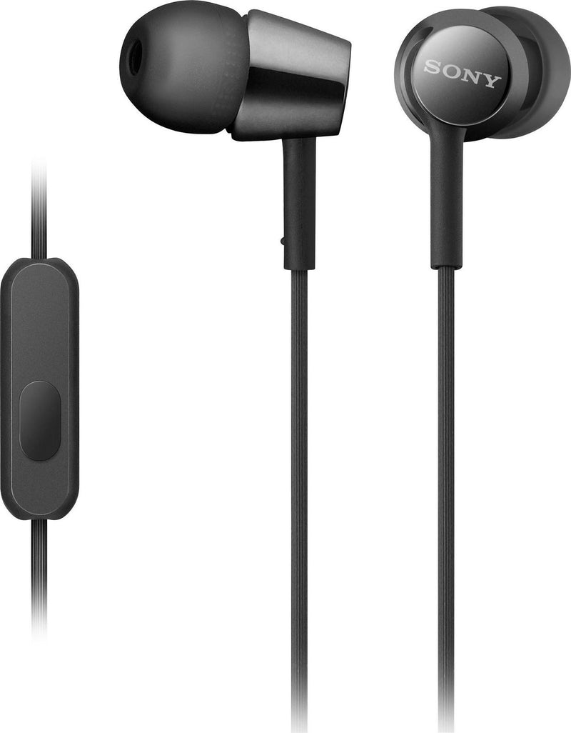 Sony MDR-EX155AP Headphones BLACK