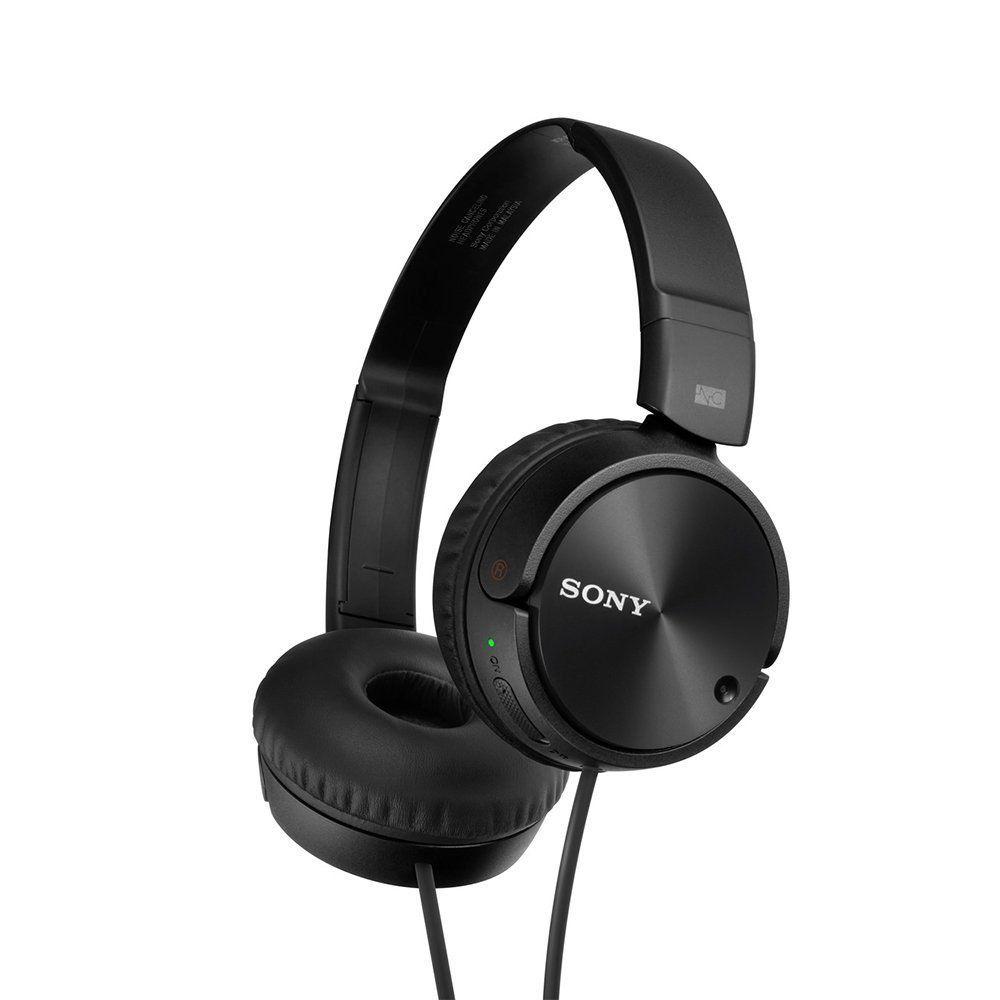 Sony Headphones MDR-ZX110NC Overhead Noise Cancelling Headset