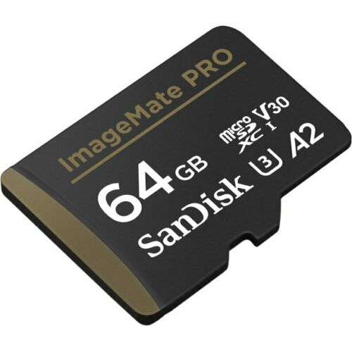SanDisk ImageMate Pro 64GB micro SDXC Card A2 U3 V30