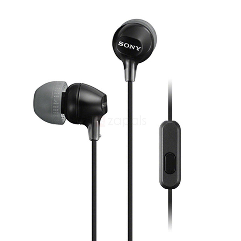 Sony MDR-EX15AP Headphones BLACK