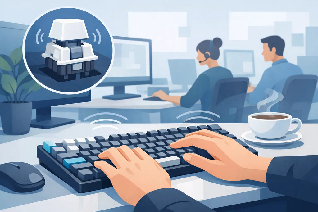 Mechanical Keyboard for Quiet Office Work