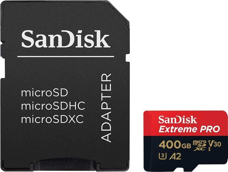 SanDisk Extreme Pro 400GB Micro SDXC U3 V30 A2
