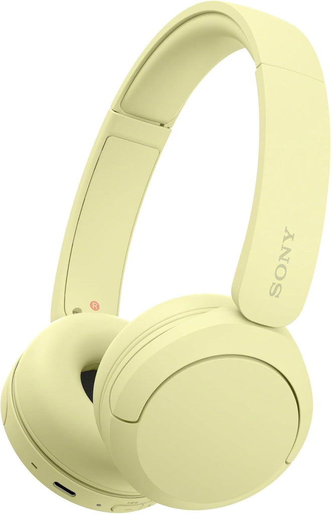 Sony WH-CH520 Bluetooth Headphones - Yellow