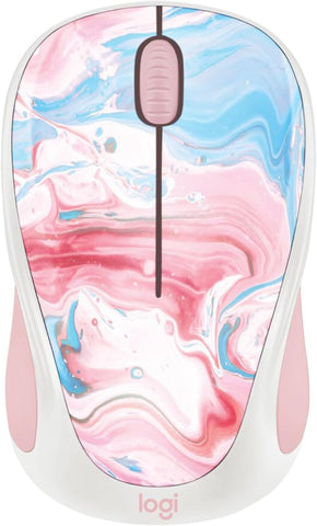 Logitech M317C Wireless Mouse  Cotton Candy