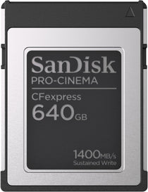 SanDisk PRO-CINEMA 640GB CF Express Card Type B