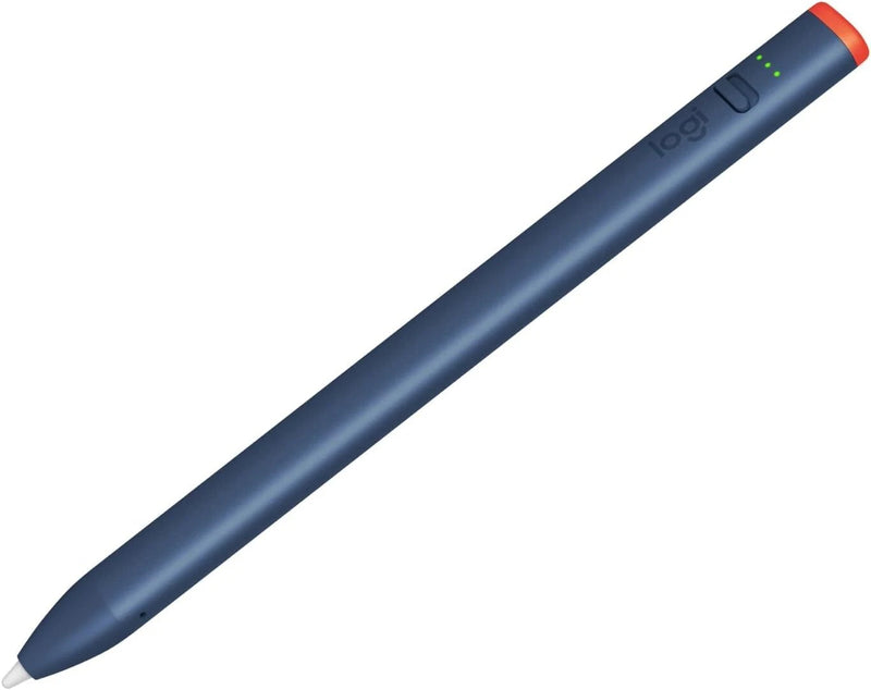 Logitech Crayon Digital Pencil Grey for Apple iPad (USB C) Blue