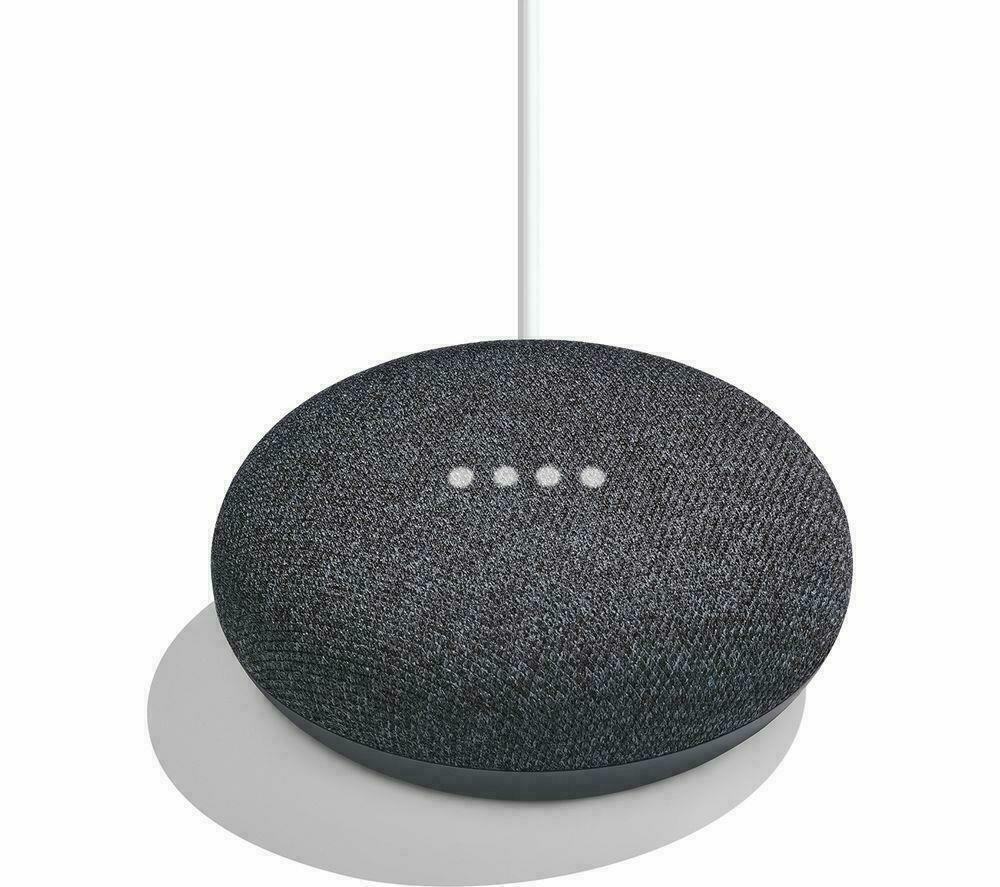 Google Home Mini Wireless Bluetooth Speaker Google Assistant - Charcoal