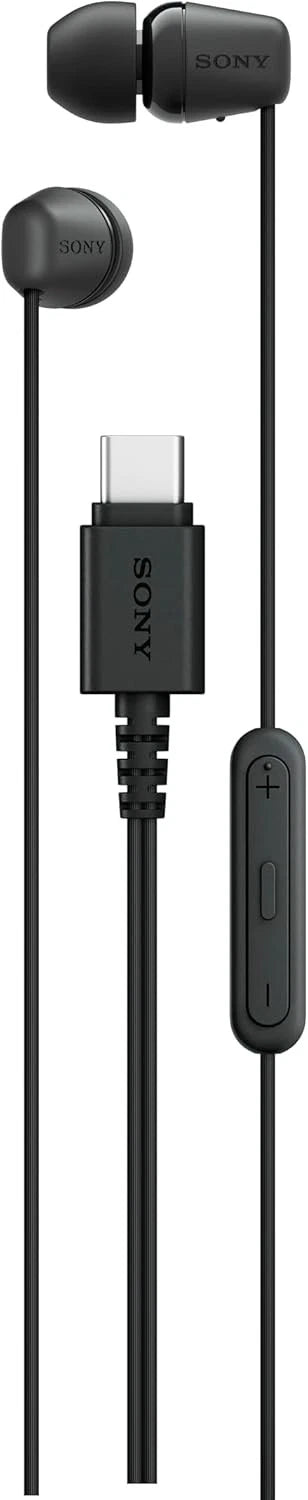 Sony IER‑EX15C USB‑C Wired In‑Ear Headphones- Black