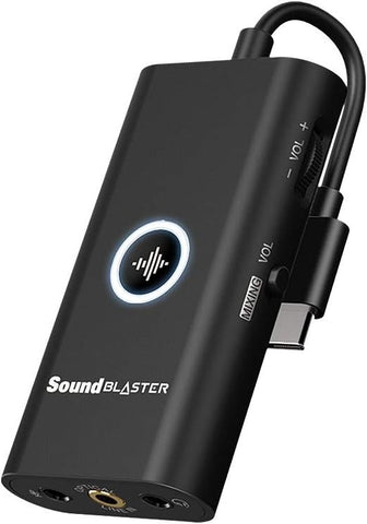 Creative Sound Blaster G3 Portable Console Gaming External Sound Card