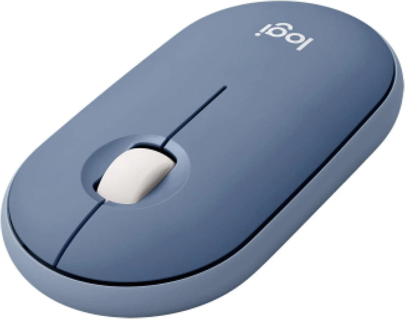 Logitech Pebble M350 Wireless Mouse Blueberry