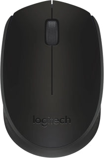 Logitech M170 Wireless Mouse with USB Nano Receiver, Black