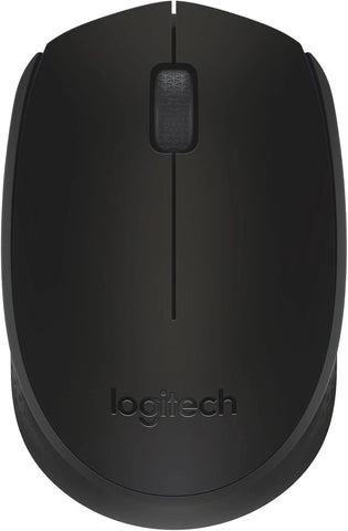 Logitech M170 Wireless Mouse with USB Nano Receiver, Black