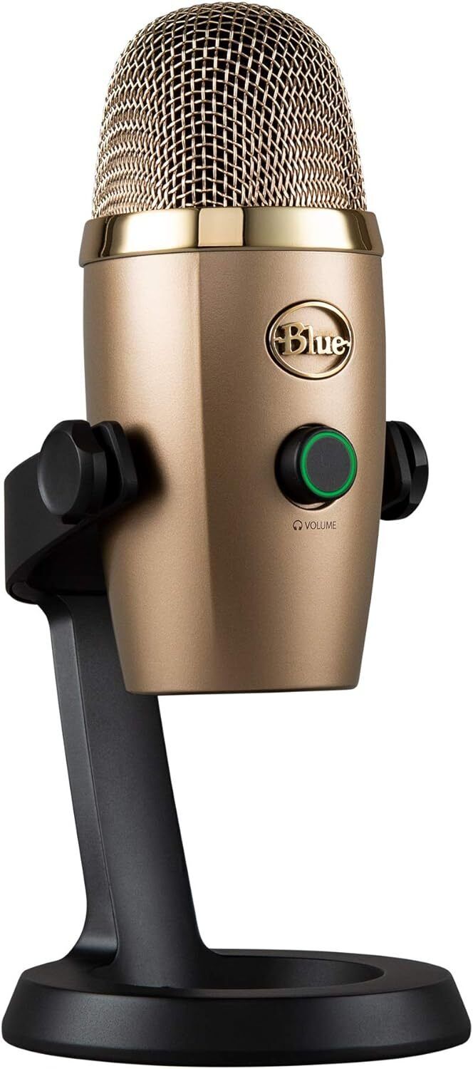 Blue Yeti Nano Premium USB Mic - Cubano Gold
