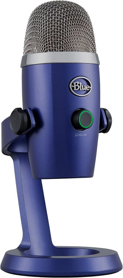 Blue Yeti Nano Premium USB Mic - Vivid Blue