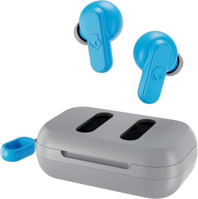 Skullcandy Dime True Wireless Earbuds Headphones Grey & Blue