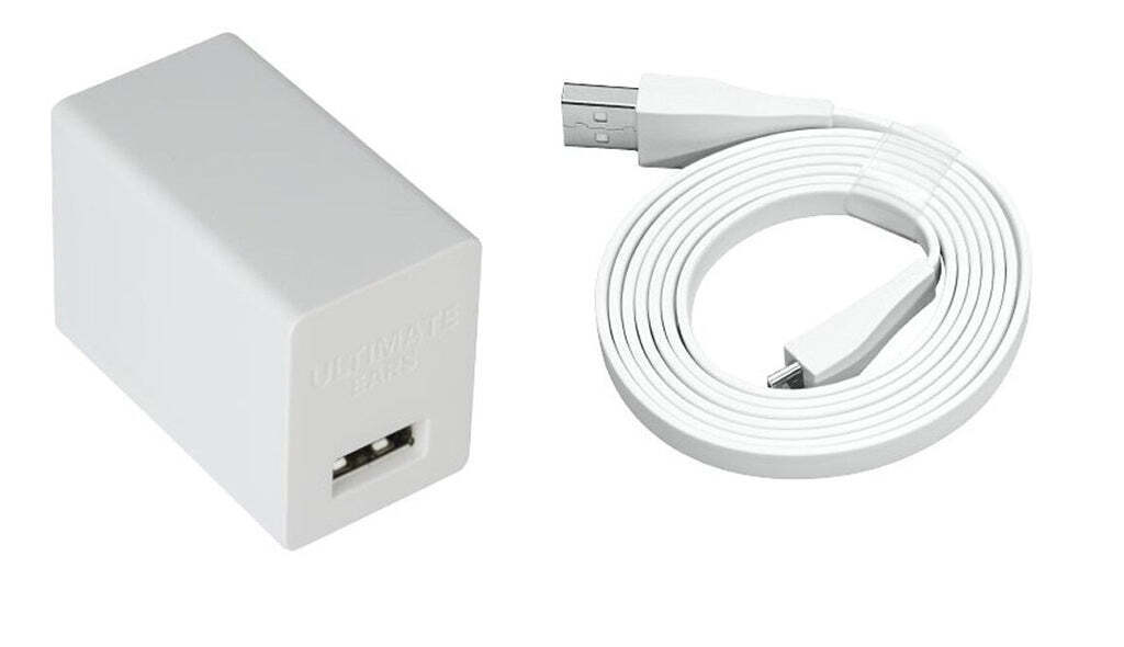 Charger and Usb cable for Ultimate Ears Blast and Megablast - White