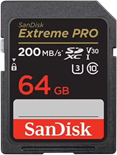 SanDisk Extreme Pro 64GB SDHC Memory SD Card