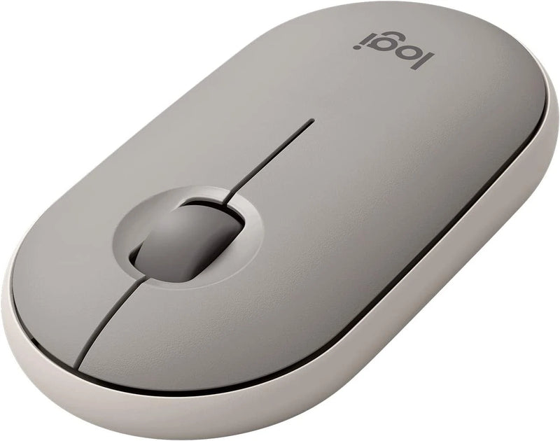 Logitech Pebble M350 Wireless Mouse Sand