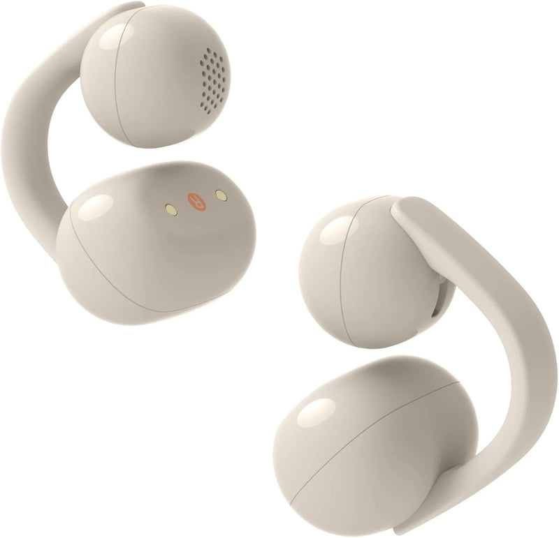 Sony WF-LC900 LinkBuds Clip Open-Ear Headphones –Greige