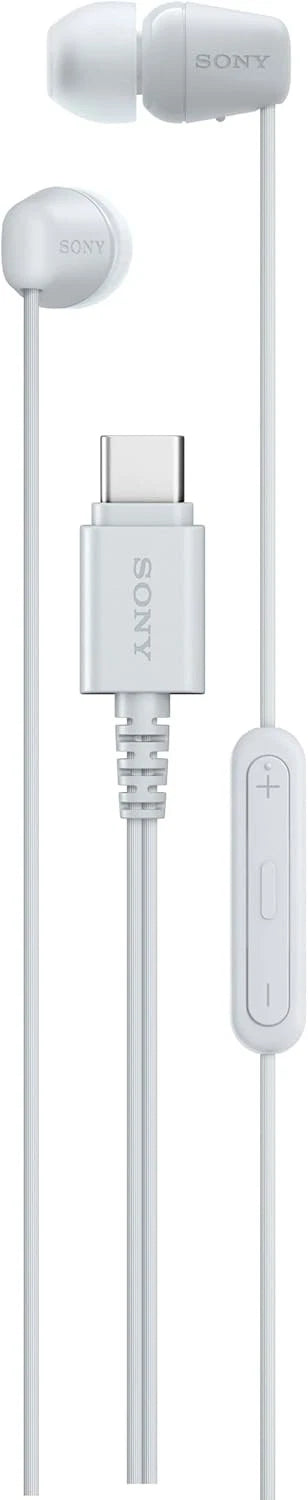 Sony IER‑EX15C USB‑C Wired In‑Ear Headphones- White