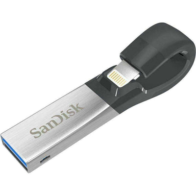 128GB SanDisk iXpand V2 USB Flash Drive for iPhone and iPad lightning