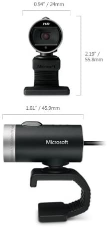 Microsoft LifeCam Cinema For Business Webcam - Black/Silver