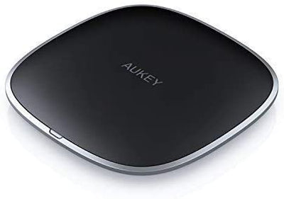 AUKEY LC-C5 5W Qi Graphite Wireless Charger Pad with USB C