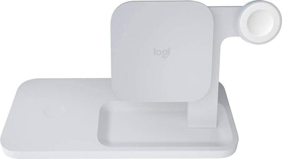 Logitech Powered Wireless 3-IN-1 DOCK for iPhone White