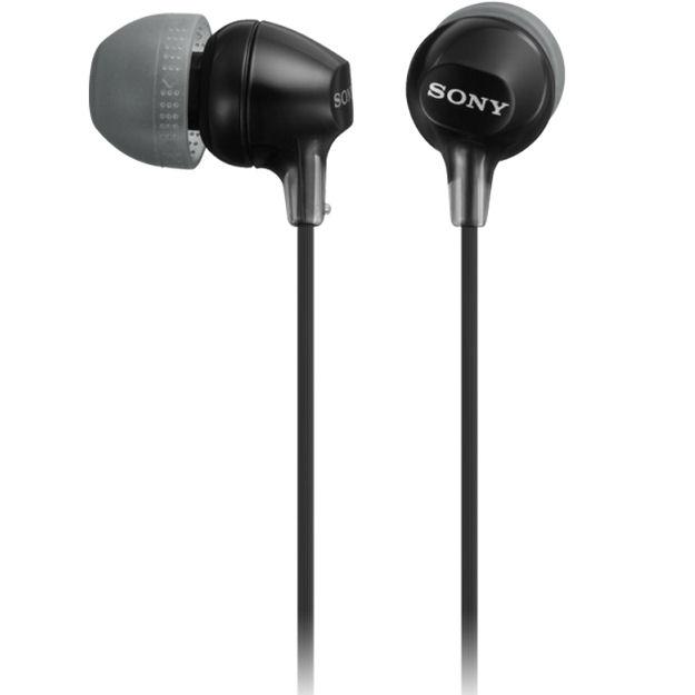 Sony MDR-EX15AP Headphones BLACK