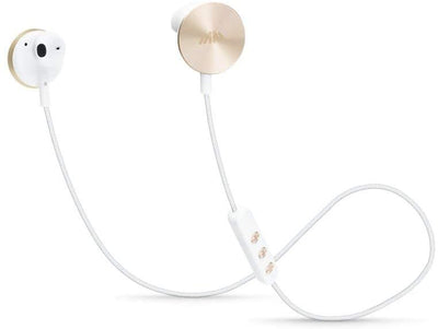 i.am+ Buttons Bluetooth Earphones Headphones - (Gold White)