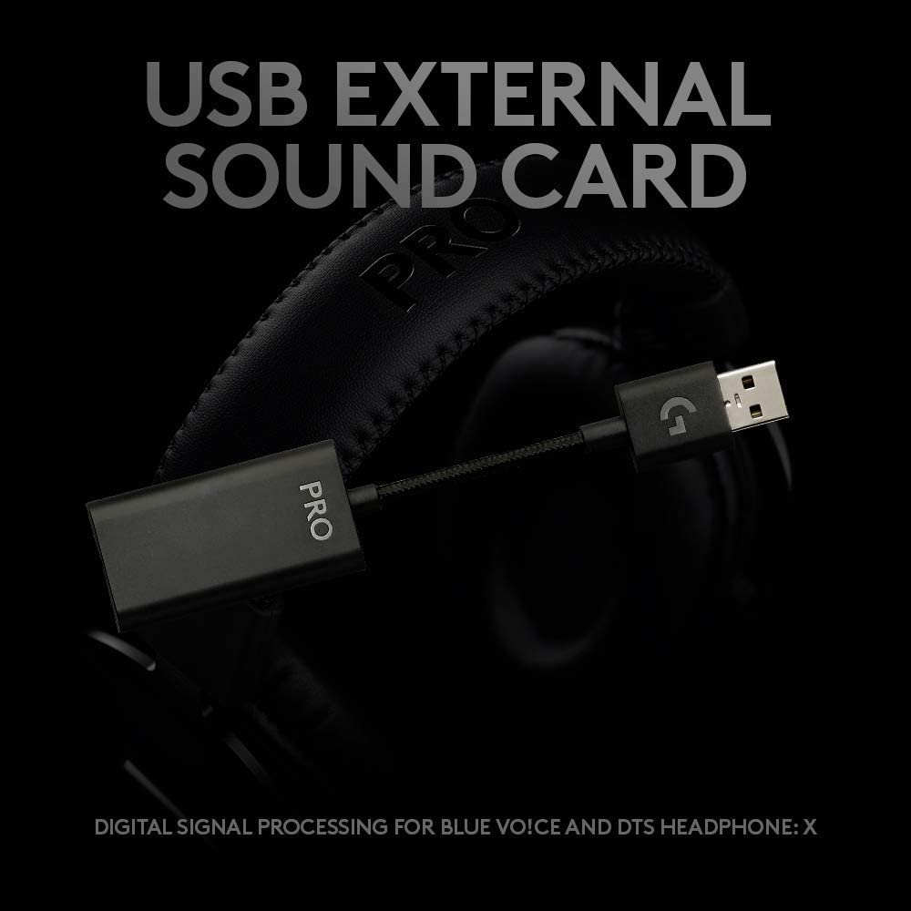 Logitech G PRO X Gaming Headset Black