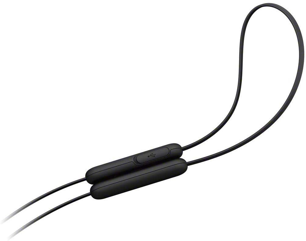 Sony WI-C310 Bluetooth Wireless In-Ear Headphones with Mic/Remote, Black