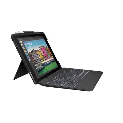 Logitech SLIM COMBO iPad Pro 10.5-inch Keyboard Case BLACK UK QWERTY layout