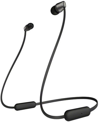 Sony WI-C310 Bluetooth Wireless In-Ear Headphones with Mic/Remote, Black