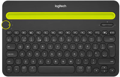 Logitech K480 Multi Device Bluetooth Keyboard for PC Black